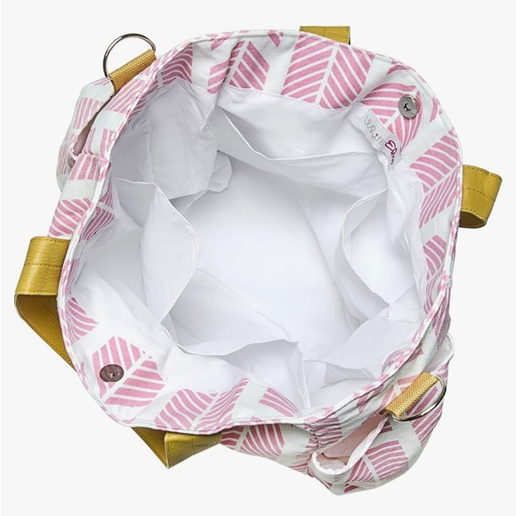 WHITE ELM arrows tote bag - Picture 3 of 7